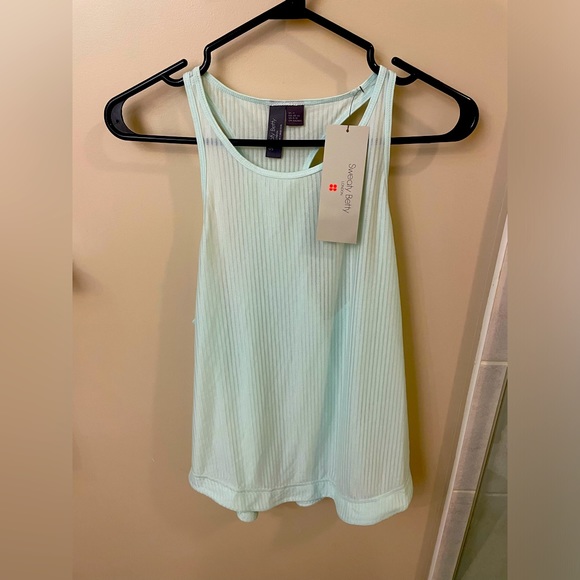 Sweaty Betty Teal Active Tank Top Medium NWOT - Picture 1 of 2